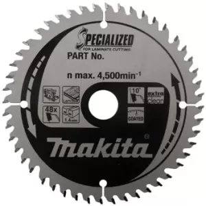 Image of Makita SPECIALIZED Laminate Cutting Saw Blade 136mm 48T 20mm