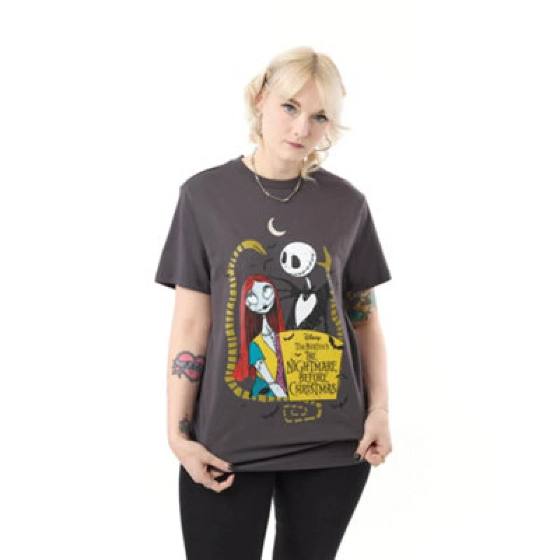 Image of Disney Short Sleeved T-Shirt in Grey Size: 2X-large Grey XXL Unisex 5063203902705