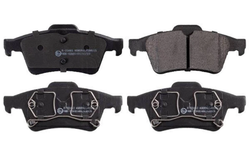 Image of Blue PRINT ADN142114 Brake pad set Rear Axle Brake Pad Set,disc brake (402)