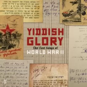 image of The Lost Songs of World War II by Yiddish Glory CD Album