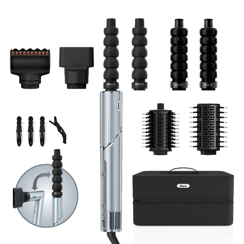 Image of Shark FlexStyle HD476WHUK Air Styler & Hair Dryer