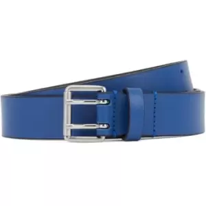 Image of Boss Boss Scotty Leather Belt Mens - Blue