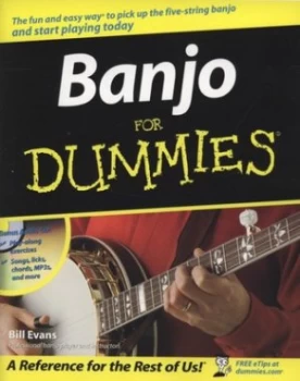 Image of Banjo for Dummies by Bill Evans Paperback
