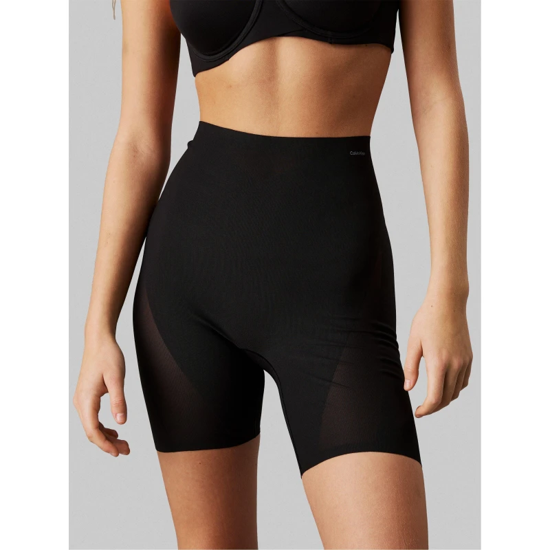 Image of Calvin Klein SCULPT FIRM THIGH SLIMMER SHORT Shapewear - Shorts 8 (XS) Black 88779903310