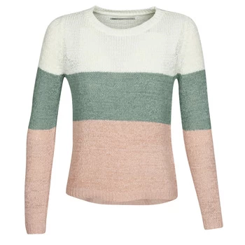 image of Only ONLGEENA womens Sweater in Beige - Sizes S,M,L,XL,XS