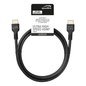 Image of Speedlink - Ultra High Speed HDMI Cable - Black