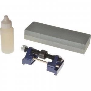 image of Marples Irwin 3 Piece Honing Guide / Stone / Oil Set