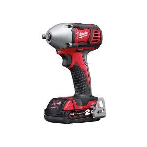 image of Milwaukee Power Tools M18 BIW38-0 Compact 3/8in Impact Wrench 18V Bare Unit