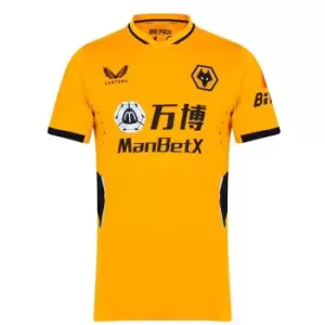 Image of Castore Wolves Authentic Home Jersey 2021/22 Seniors - Yellow