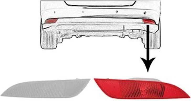Image of VAN WEZEL Reflex Reflector VAN WEZEL 1947930