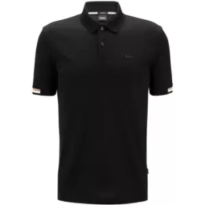 image of Boss Parlay Polo - Black