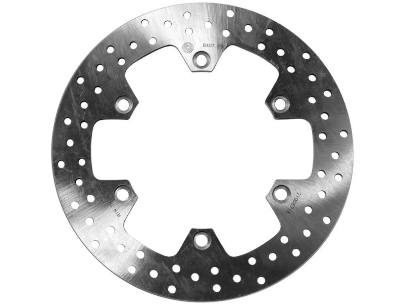 Image of 68B407E9 - Brembo Oro Prime Line Fixed Brake Disc For Honda CB 1100 F 1983-1984 Front Silver/Stainless Steel 68B407E9