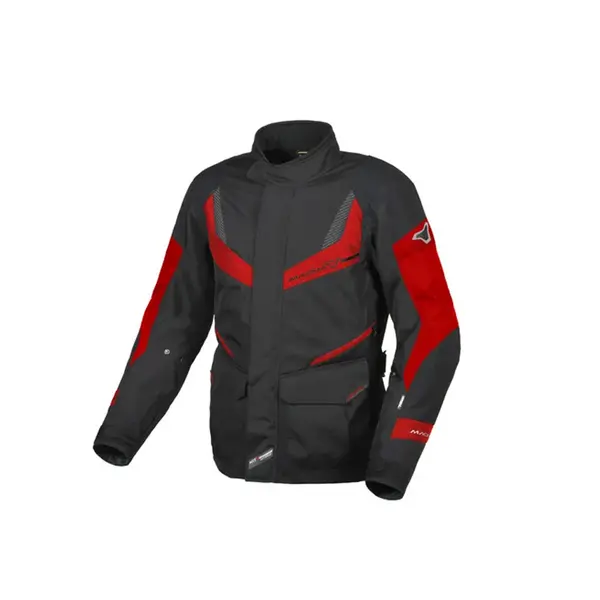 image of Macna Rancher Black Red Motorcycle Jacket 2XL