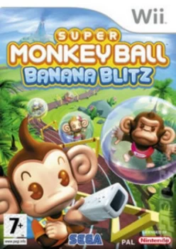 image of Super Monkey Ball Banana Blitz Nintendo Wii Game