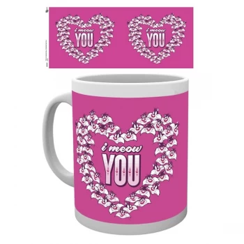 image of Looney Tunes - Valentines Meow Mug