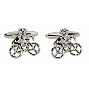 image of Harvey Makin Cufflinks - Cyclist