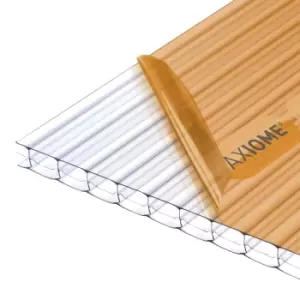 Image of Axiome Thermoplastic Resin Triplewall Twinwall Roofing Sheet (L)1M (W)690mm (T)16mm