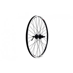 image of Wilkinson Wheel Alloy 26 x 1.75 MTB Black Double Wall Q/R Rear