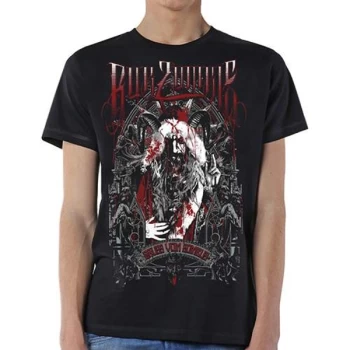 Image of Rob Zombie - Krampas Zombie Unisex Large T-Shirt - Black