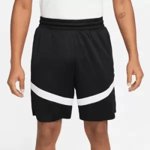 image of Nike M Nk Dri-Fit Icon 8Inch Shorts, Black/White/White, Male, Basketball Shorts, DV9524-010