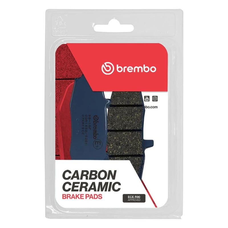 Image of BREMBO Brake pad set BREMBO 07KA15CC