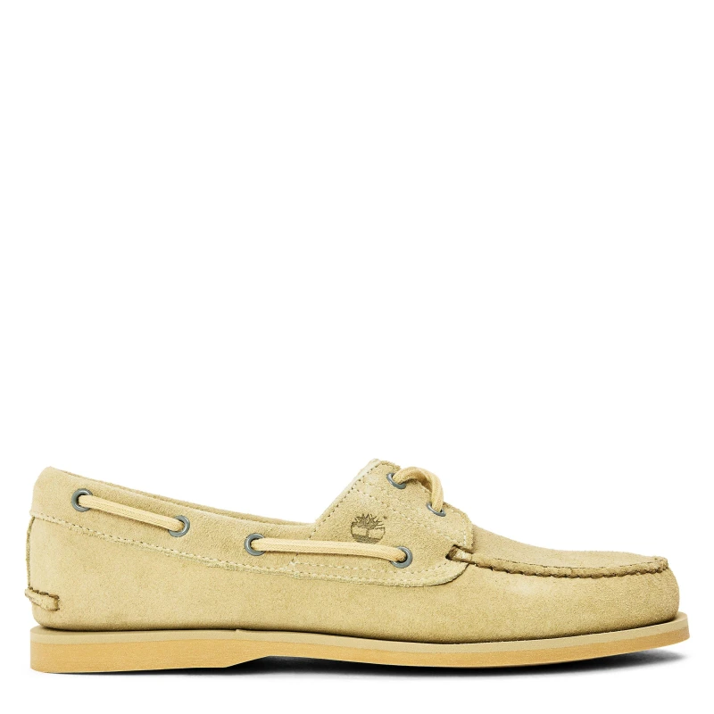 Image of Timberland Mens Boat Shoes Lt Green Suede male 6.5 (40)