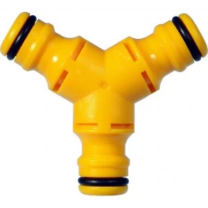 image of Hozelock Male Y Hose Pipe Connector