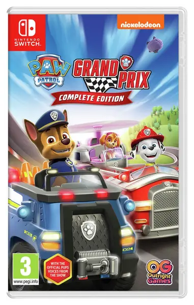 image of PAW Patrol Grand Prix Complete Edition Nintendo Switch Game