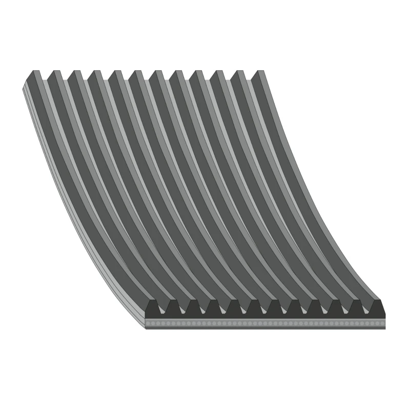 Image of FEBI BILSTEIN 177542 V-ribbed belt EPDM (ethylene propylene diene Monomer (M-class) rubber) V-Ribbed Belts (305)