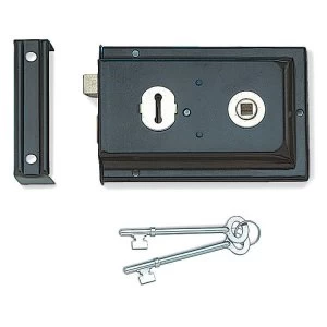 image of Jedo Rim Sash Lock - Reversible Latch