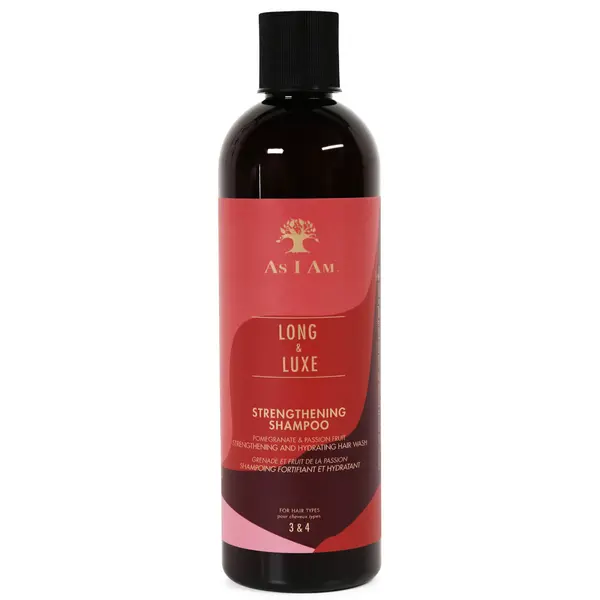 image of As I Am Long and Luxe Strengthening Shampoo 355ml