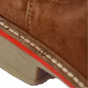Image of Roamers Mens Leather Gusset Boots (10 UK) (Brown)