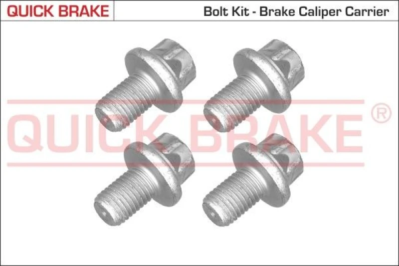 Image of QUICK BRAKE Bolt, brake caliper QUICK BRAKE 11613K