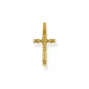 Sterling Silver Gold Plated Cross Pendant PE503-413-39