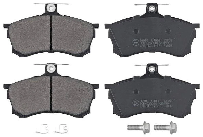 Image of A.B.S. 36918 Brake pad set with acoustic wear warning Brake Pad Set,disc brake (402)