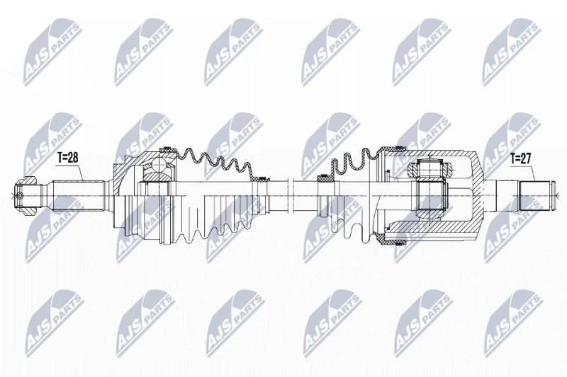 Image of NTY Drive shaft NTY NPW-CH-052