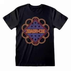 Image of Marvel Shang-Chi And The Ten Rings - Neon Logo Ex Ex Large