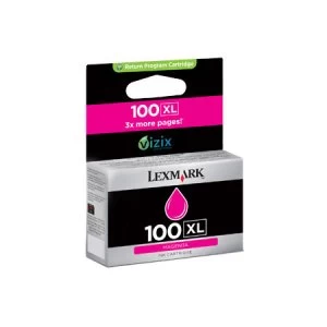 image of Lexmark 100XL Magenta Ink Cartridge