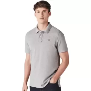 image of Crew Clothing Mens Classic Pique Classic Fit Polo Shirt L - Chest 42-43.5'