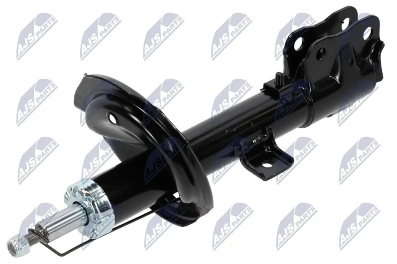 Image of NTY A-MS-005 Shock absorber Front Axle Right, Gas Pressure, Twin-Tube, Suspension Strut, Bottom Clamp Shock Absorber (854)