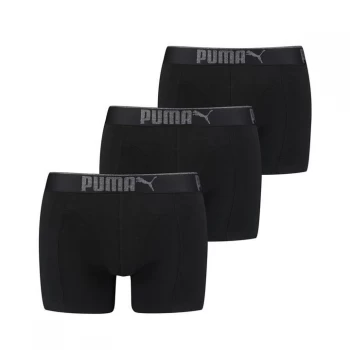 Puma 3 Pack of Premium Boxers - Black