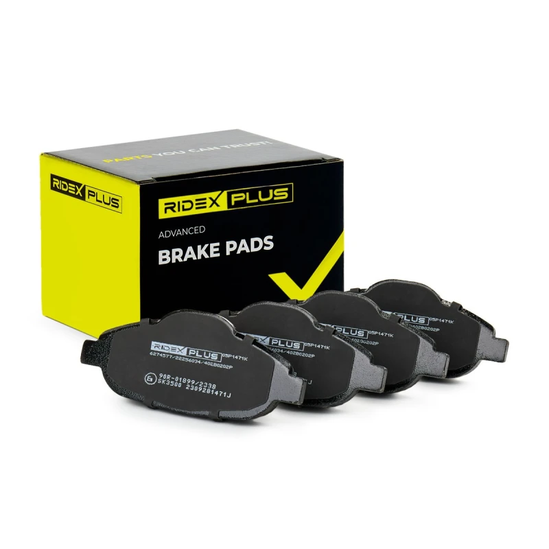 Image of RIDEX PLUS Brake pad set RIDEX PLUS 402B0202P