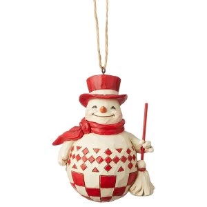 image of Nordic Noel Snowman Hanging Ornament