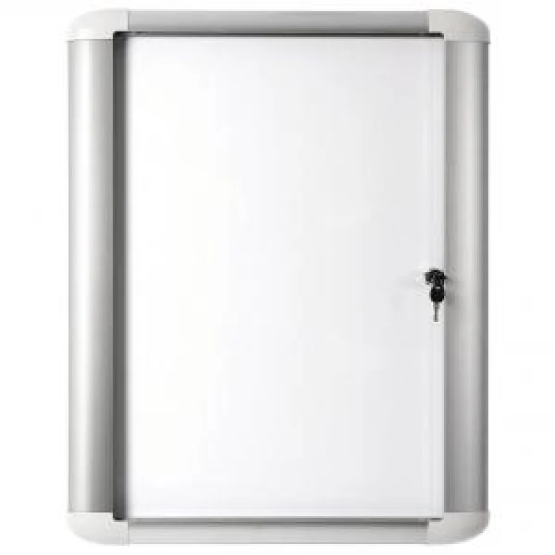 Image of Bi-Office Mastervision Outdoor Magnetic Display Case Aluminium Frame 12xA4 VT660209760