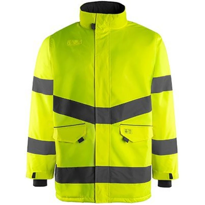 Image of Arco Arco Yellow Waterproof Hi-Vis Coat XL 18V7306