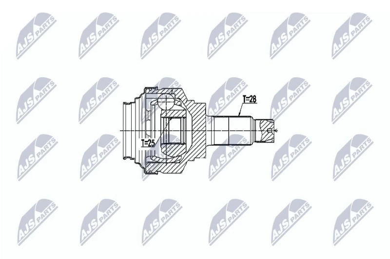 Image of NTY CV joint kit NTY NPZ-BM-017