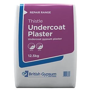 image of British Gypsum Thistle Undercoat Plaster 12.5kg