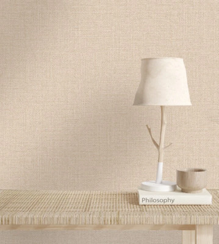 Image of Belgravia Decor Belgravia Decor Zambaiti Parati Marrakech Herringbone Warm Beige Wallpaper Beige