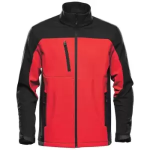 Image of Stormtech Mens Cascades Soft Shell Jacket (L) (Bright Red/Black)