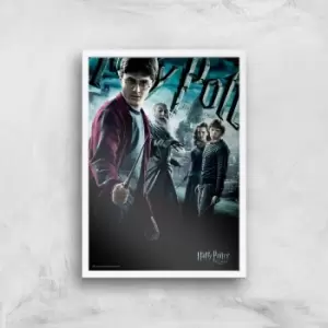 image of Harry Potter and the Half-Blood Prince Giclee Art Print - A2 - White Frame